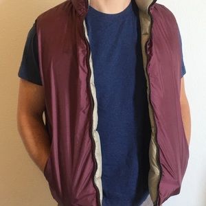 Reversible Down-Feather Vest